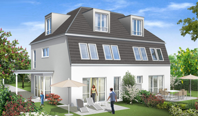 Neubauprojekt im Westen Münchens: Zeißstraße 9 in München-Allach. Foto: RSI