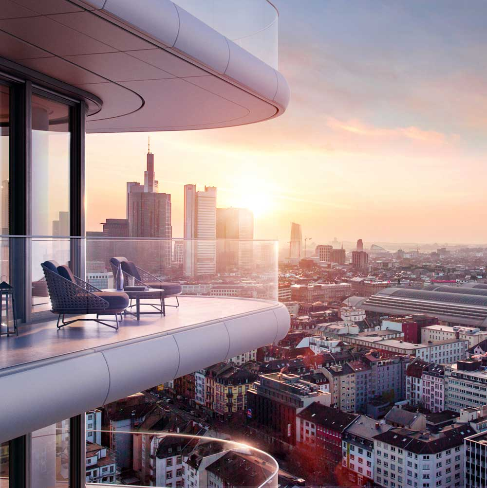 Frankfurts höchster Wohnturm: Grand Tower
