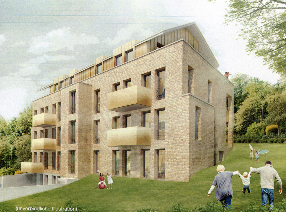 Neubauvorhaben in eleganter Architektur: Planckstraße 2. Foto: Deutsche Immobilien Württemberg