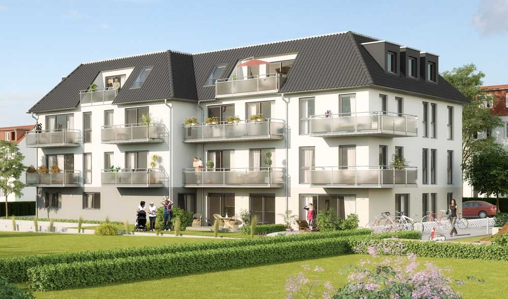 Holdermann Carre mit 11 hochwertigen Eigentumswohnungen. Foto: Mörk Projektträger