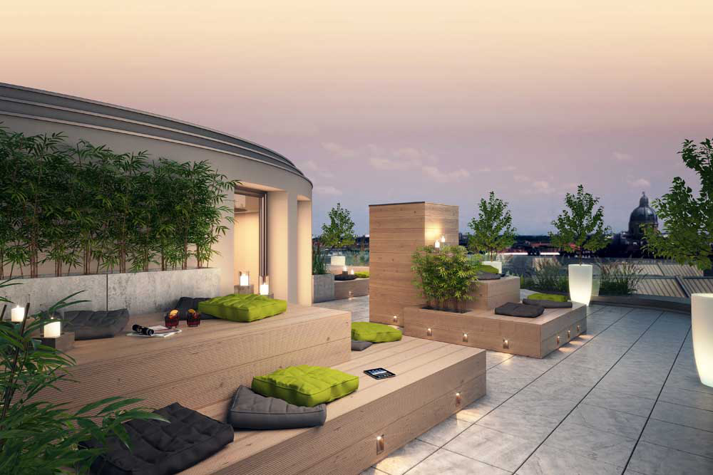 dachterrasse