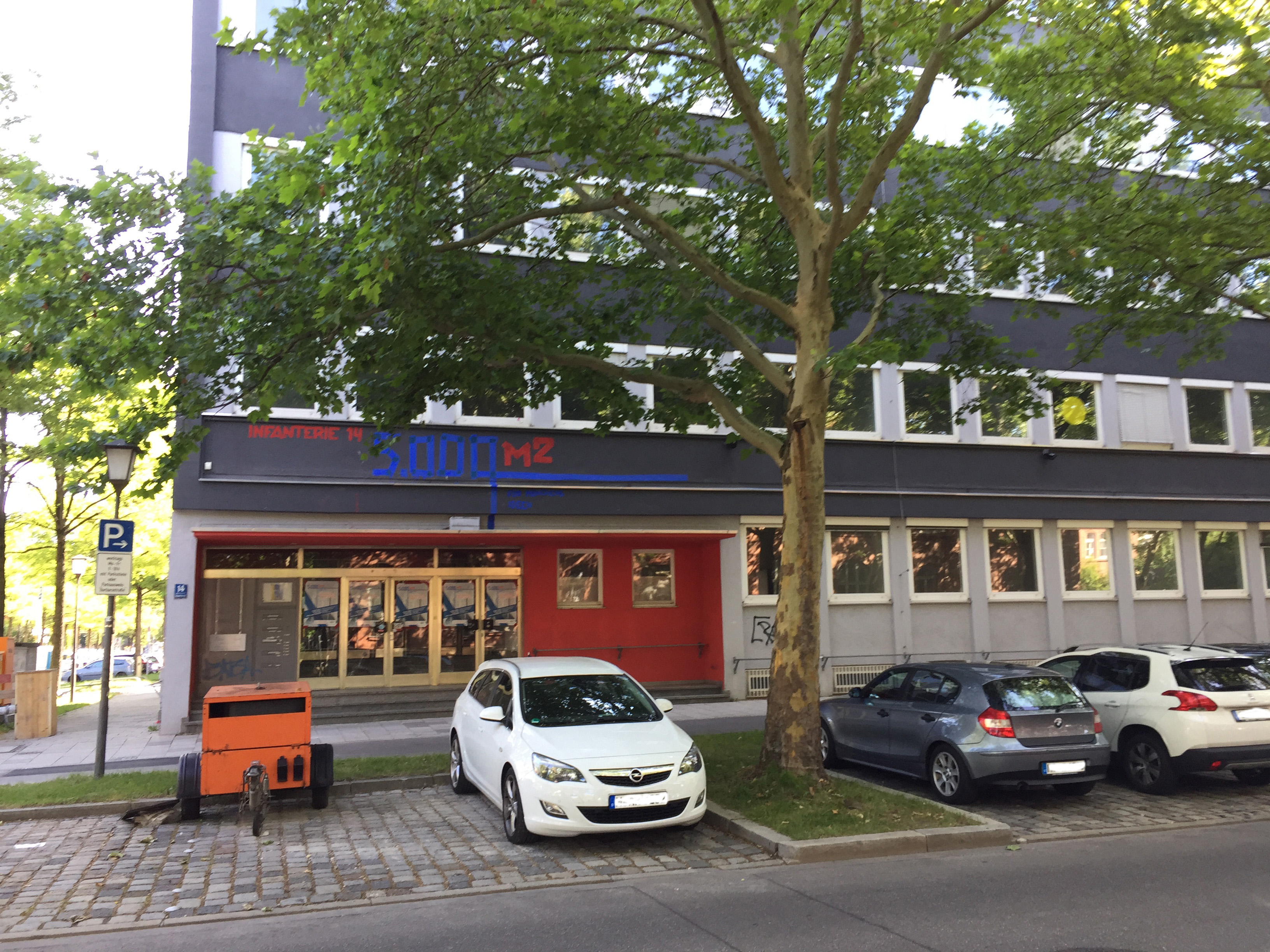 Die ehemalige Fakultät für Design der Hochschule München