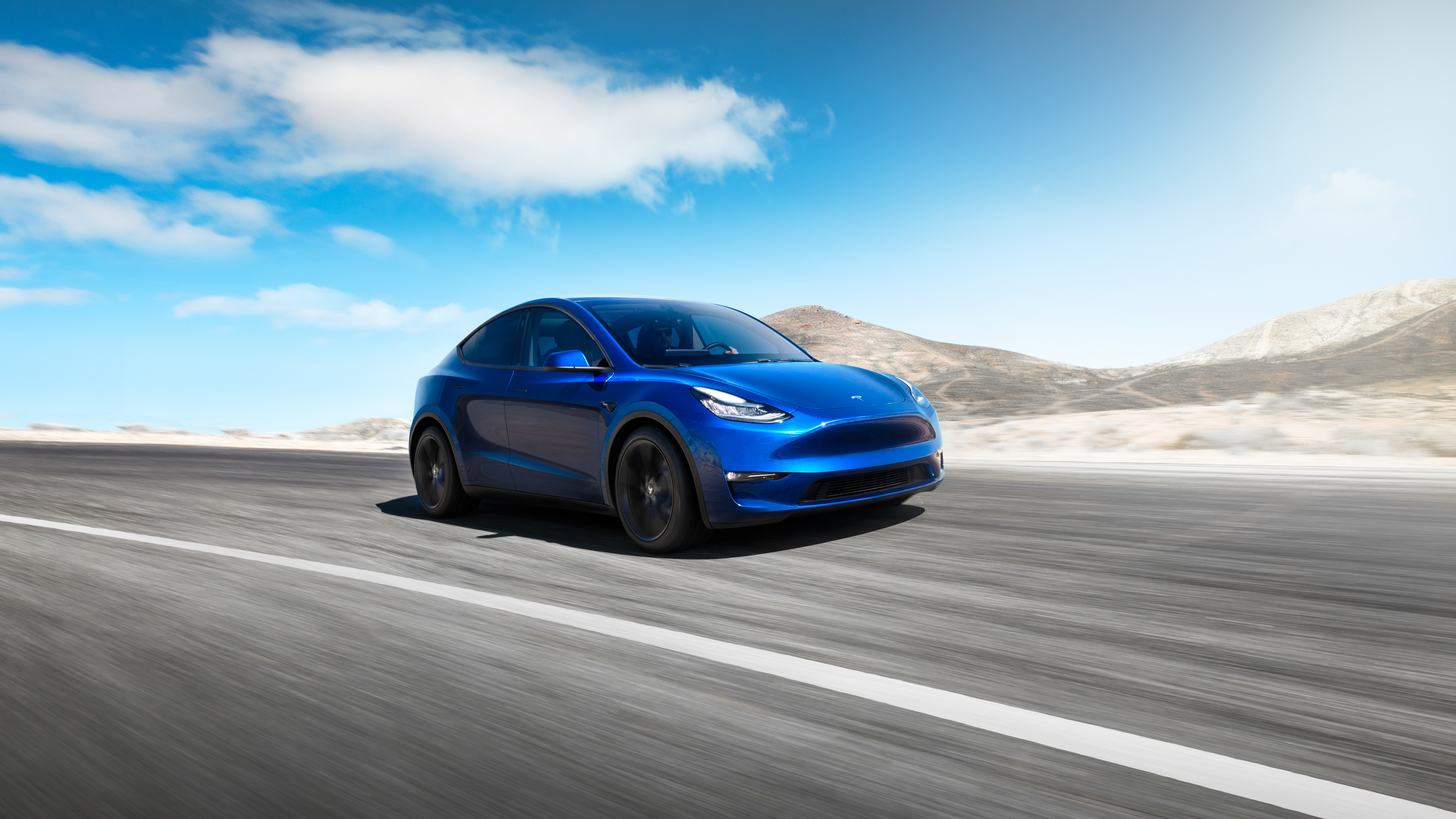 Das vollelektrische Mittelklasse-SUV Model Y von Tesla (Bild: Tesla).