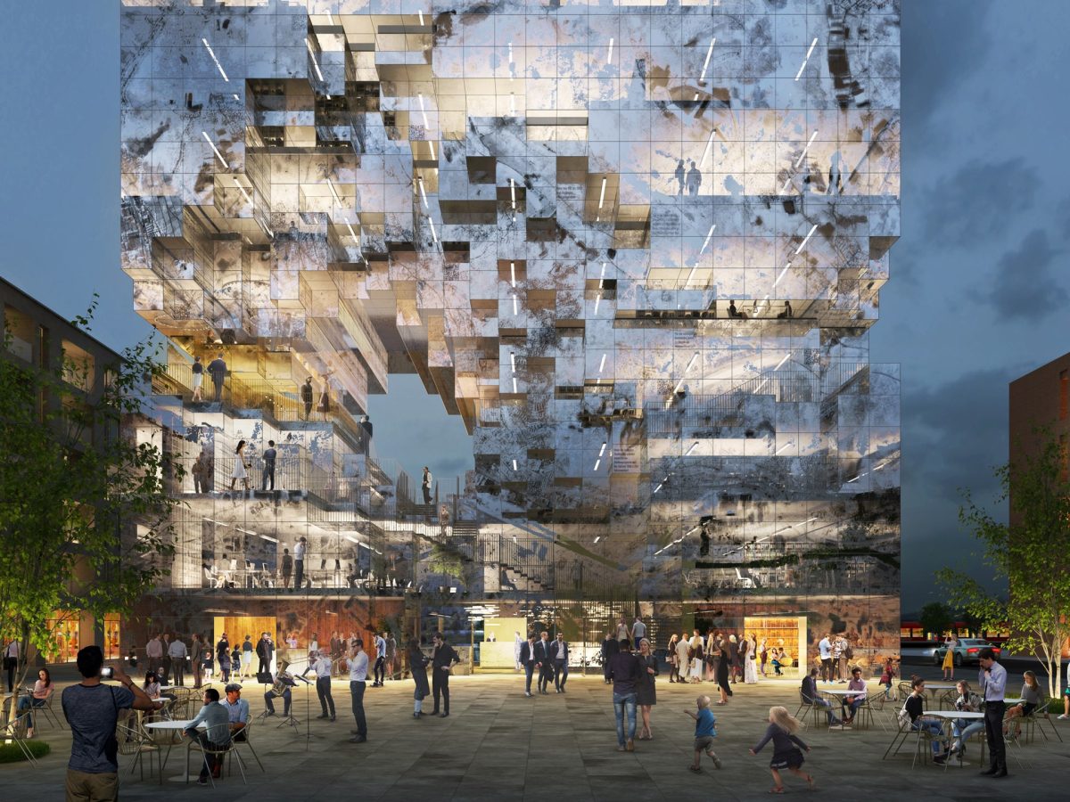 Neue Weststadt Esslingen: „Lok.West“-Baublock A mit 50 Wohnungen und der „Crystal Rock“