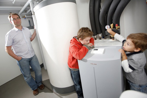 Wärmepumpen können mit einem Smart Meter zum Energiesparen vernetzt werden.