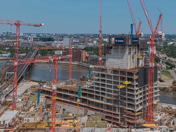 Baustelle Elbtower Hamburg