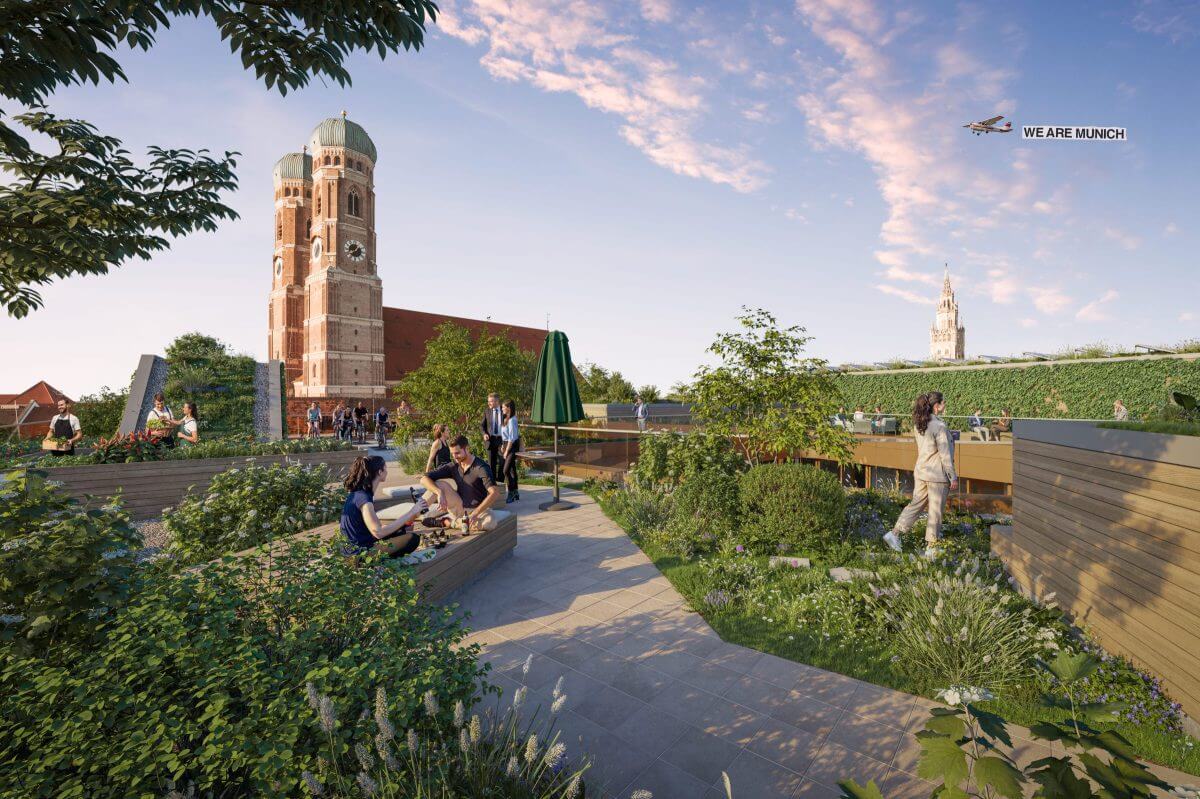 Dachterrasse AIM München Kaufingerstraße