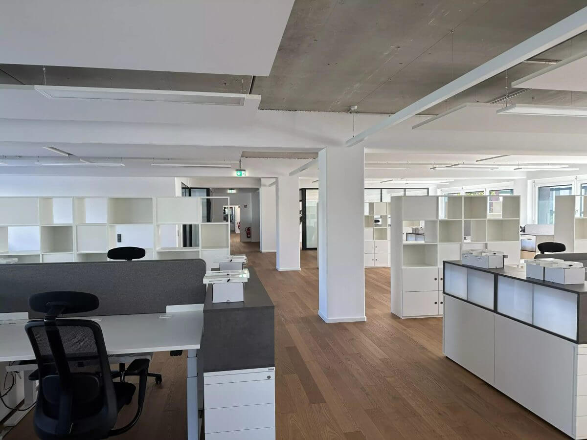 Großraumbüro von neubau kompass ag