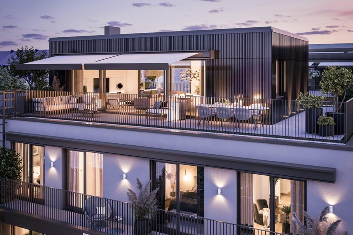 Penthousewohnung mit Dachterrasse