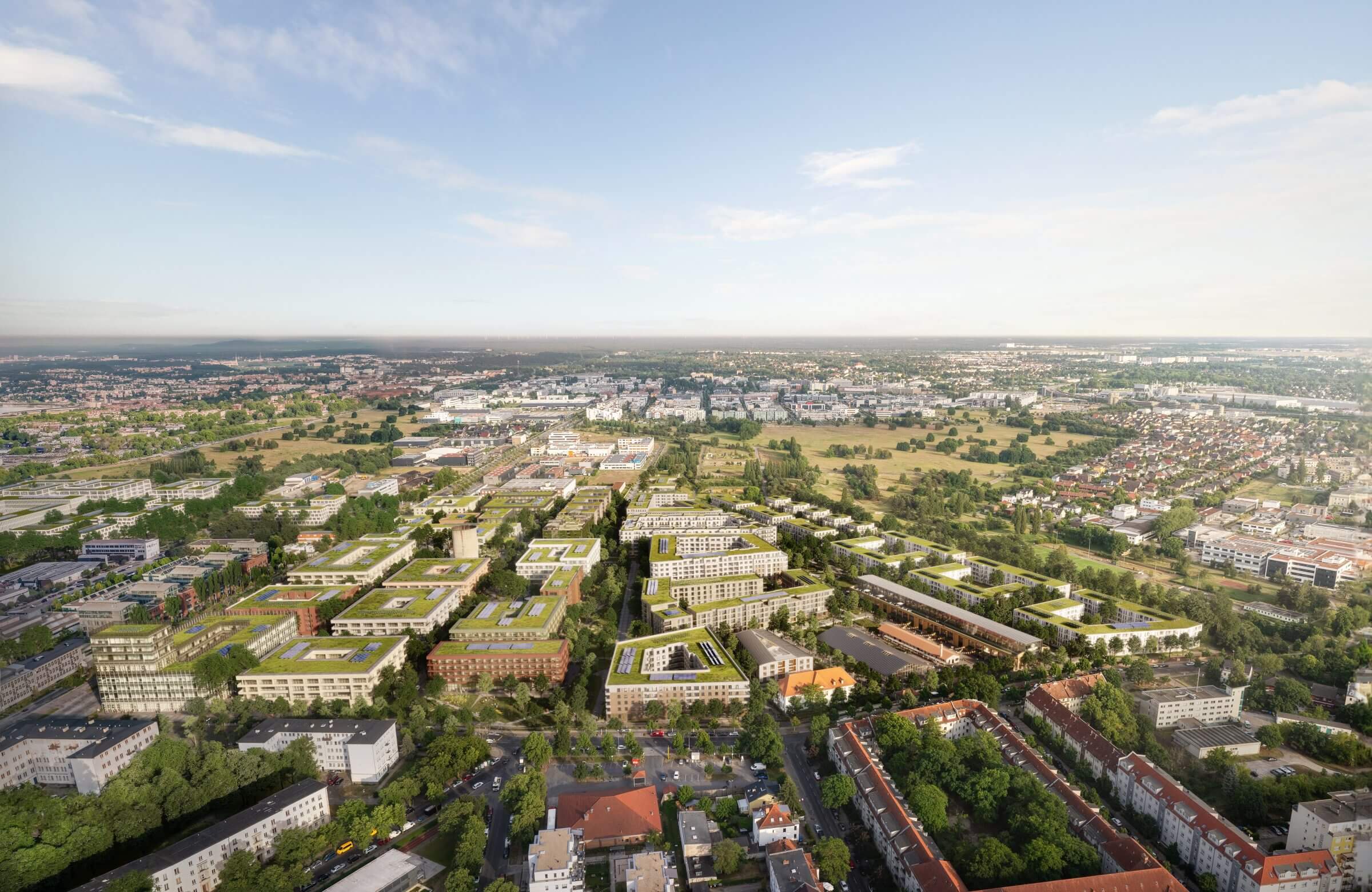 Segelflieger Quartier nimmt Fahrt auf – 1.800 neue Wohnungen für Berlin