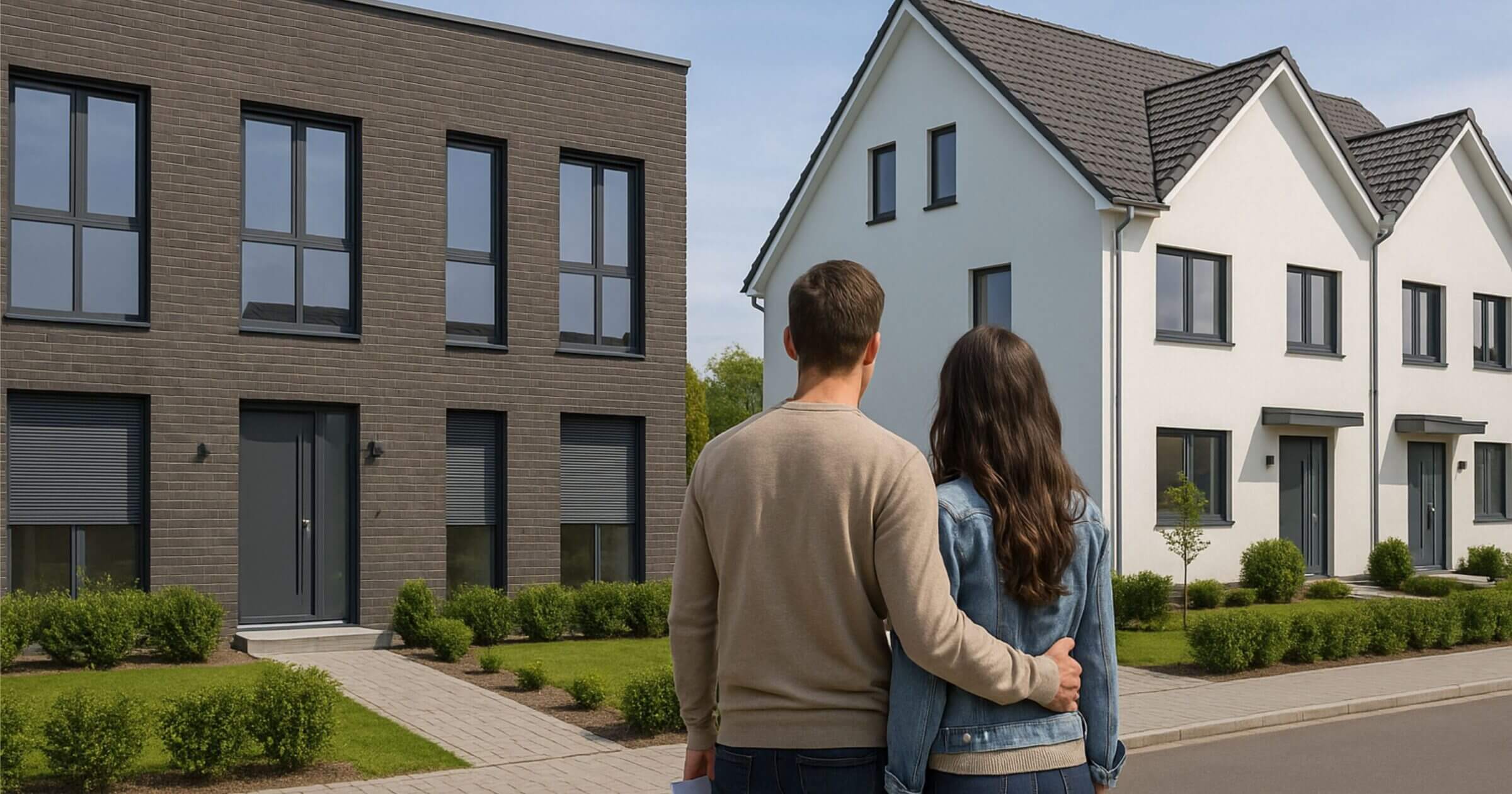 Reihenhaus oder Doppelhaushälfte: Vor- und Nachteile im Check