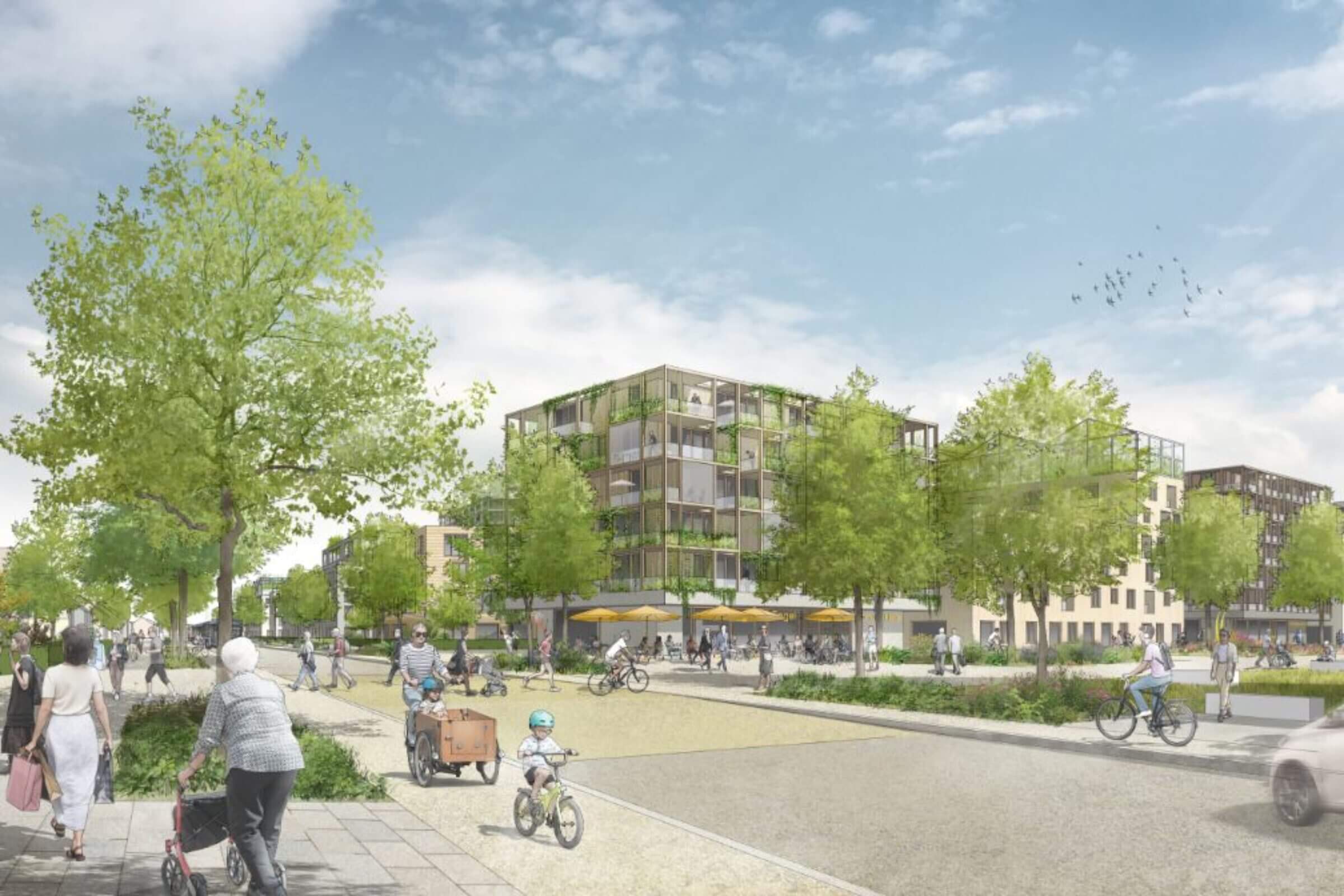 Welcher neue Stadtteil entsteht im Münchner Nordosten? 