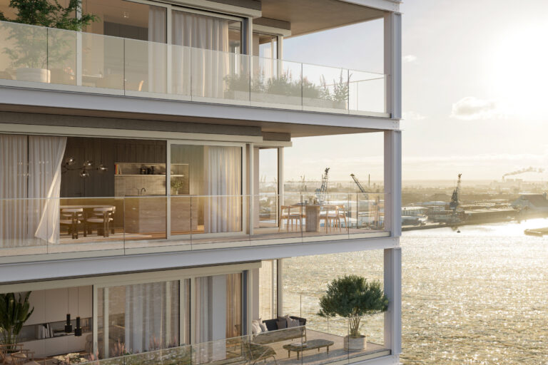 PULSE Wohnturm in Hamburger HafenCity © ParkProperty Europe GmbH & Co. KG